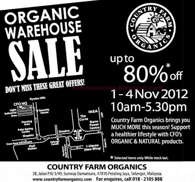 Country Farm Organic Warehouse Sale Up to 80 OFF Sales nonstop