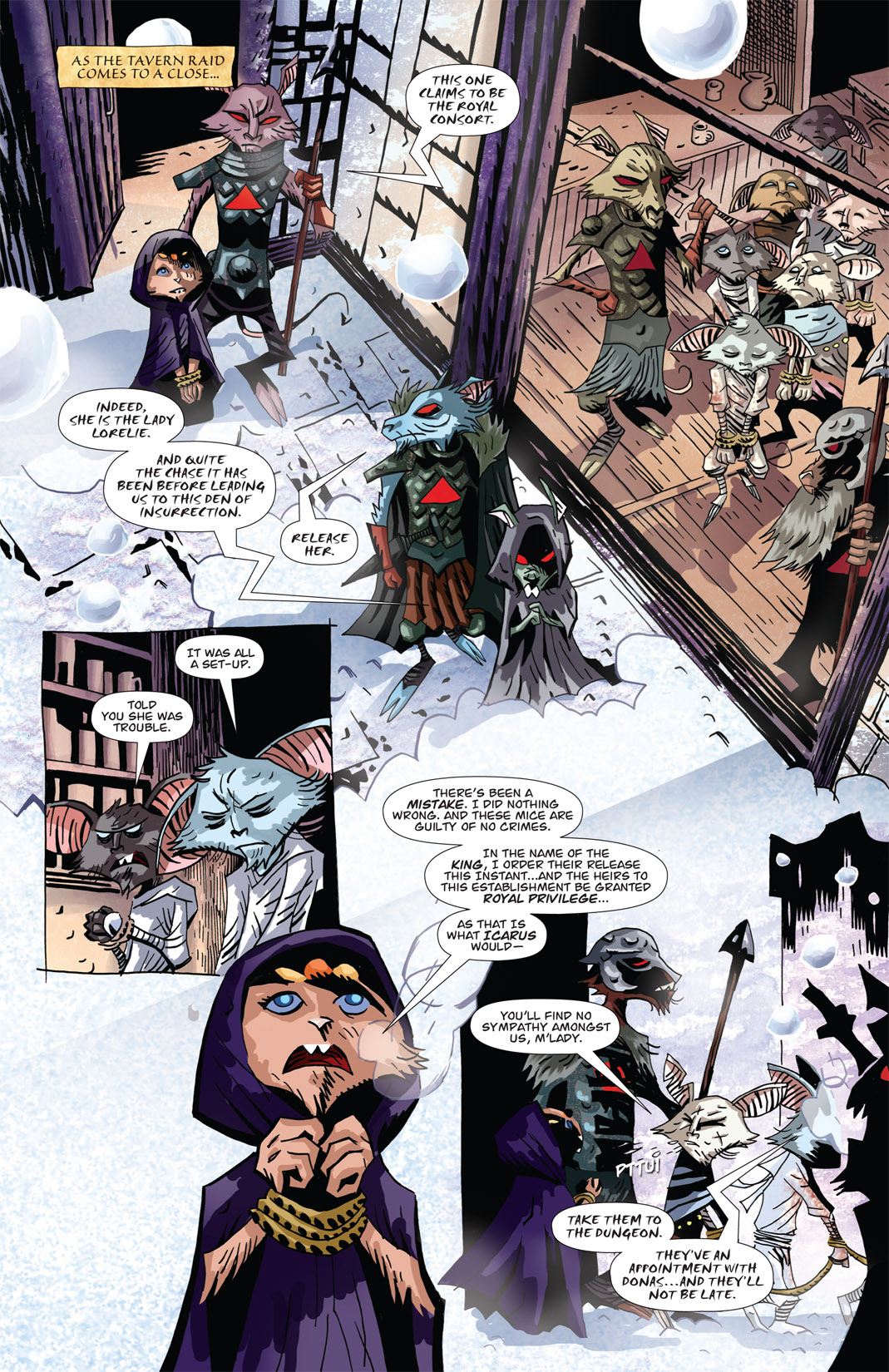 Read online The Mice Templar Volume 3: A Midwinter Night's Dream comic -  Issue #7 - 26