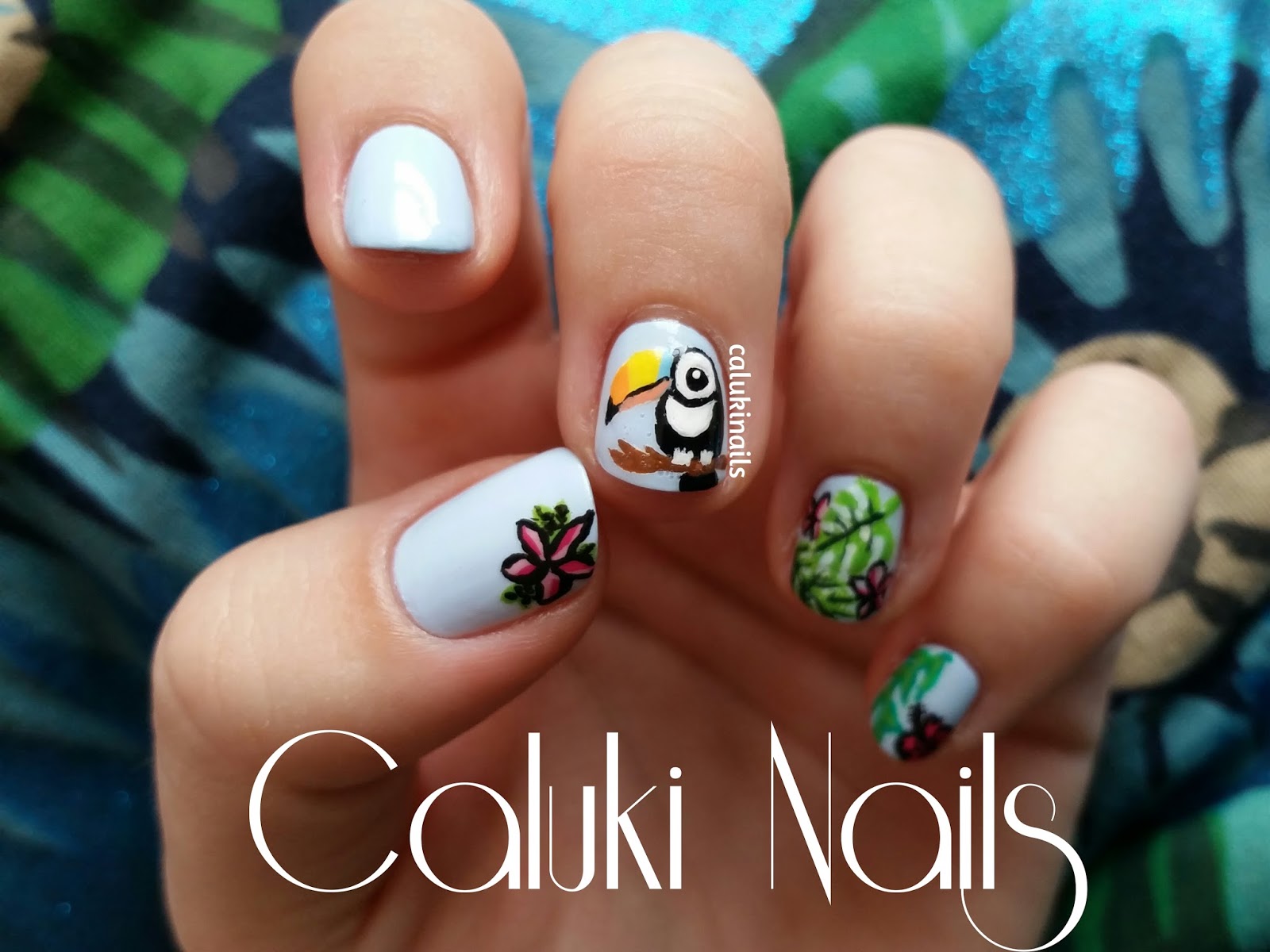 Caluki Nails : Nail art Tropical | Solidaria de Masglo