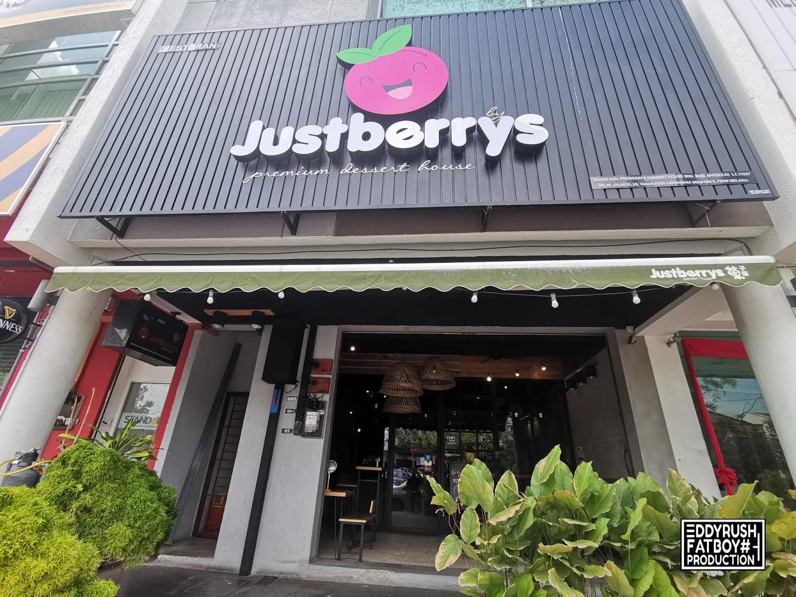 Justberrys Premium Dessert House, Melaka Malaysia