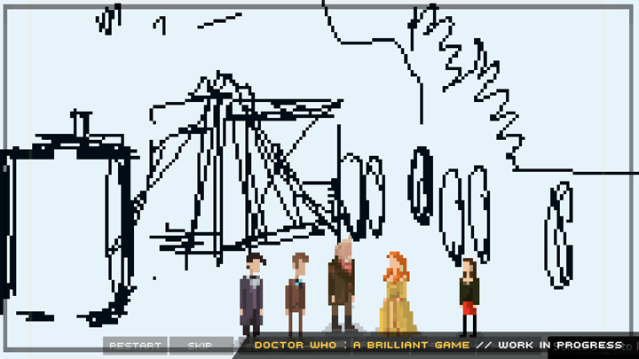 Doctor Who FanGame Day Of The Doctor Wedding Pixel