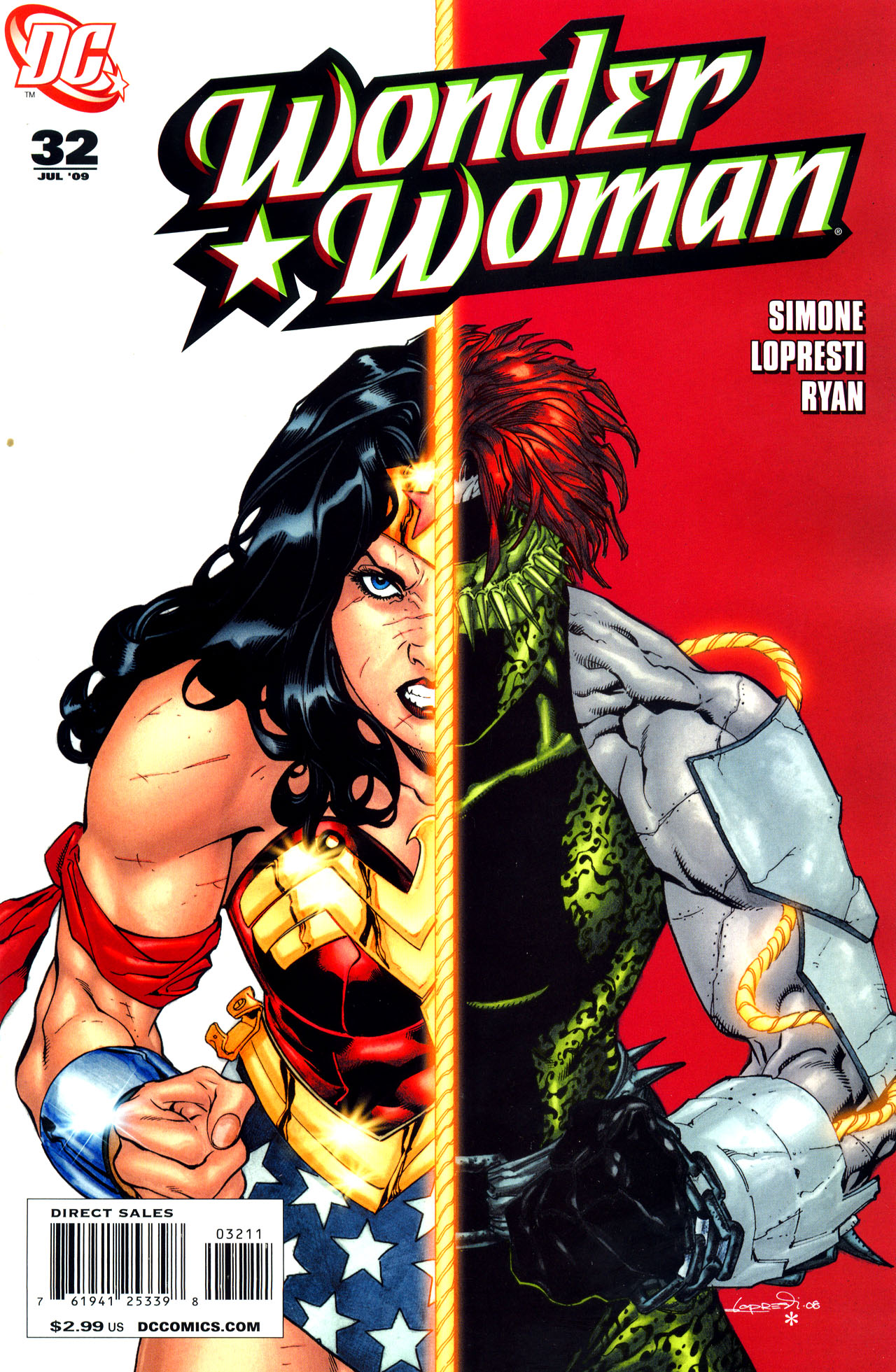 Read online Wonder Woman (2006) comic -  Issue #32 - 1