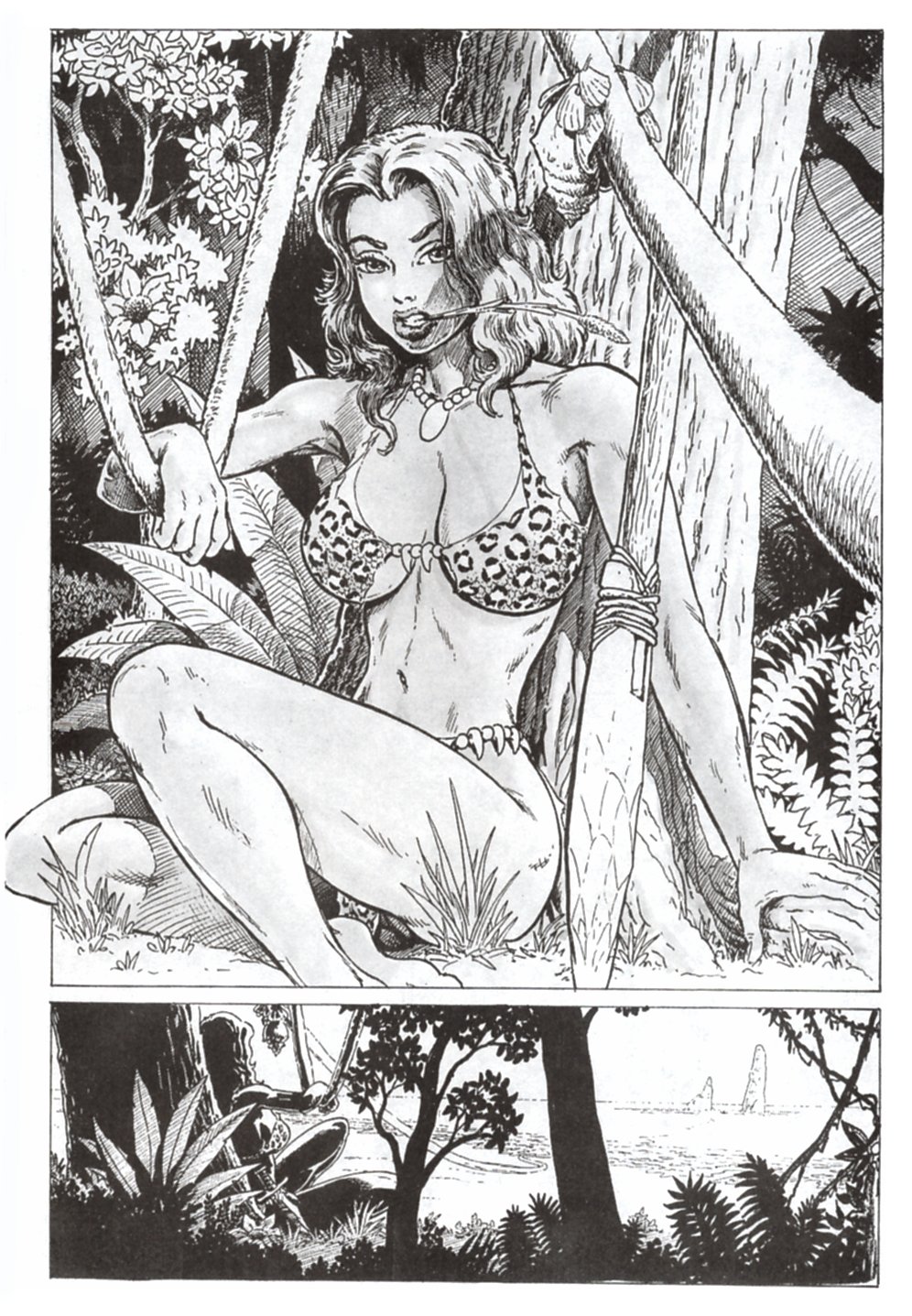 Read online Cavewoman: Jungle Tales comic -  Issue #1 - 13