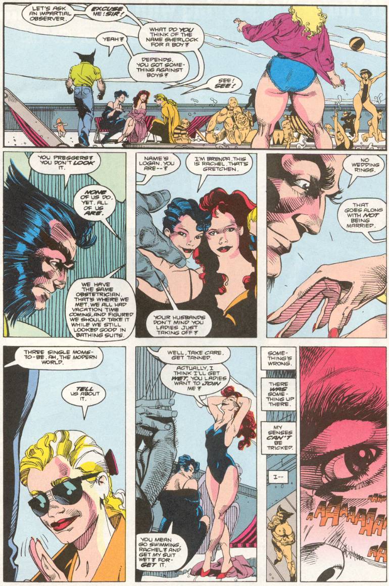 Read online Wolverine (1988) comic -  Issue #44 - 7