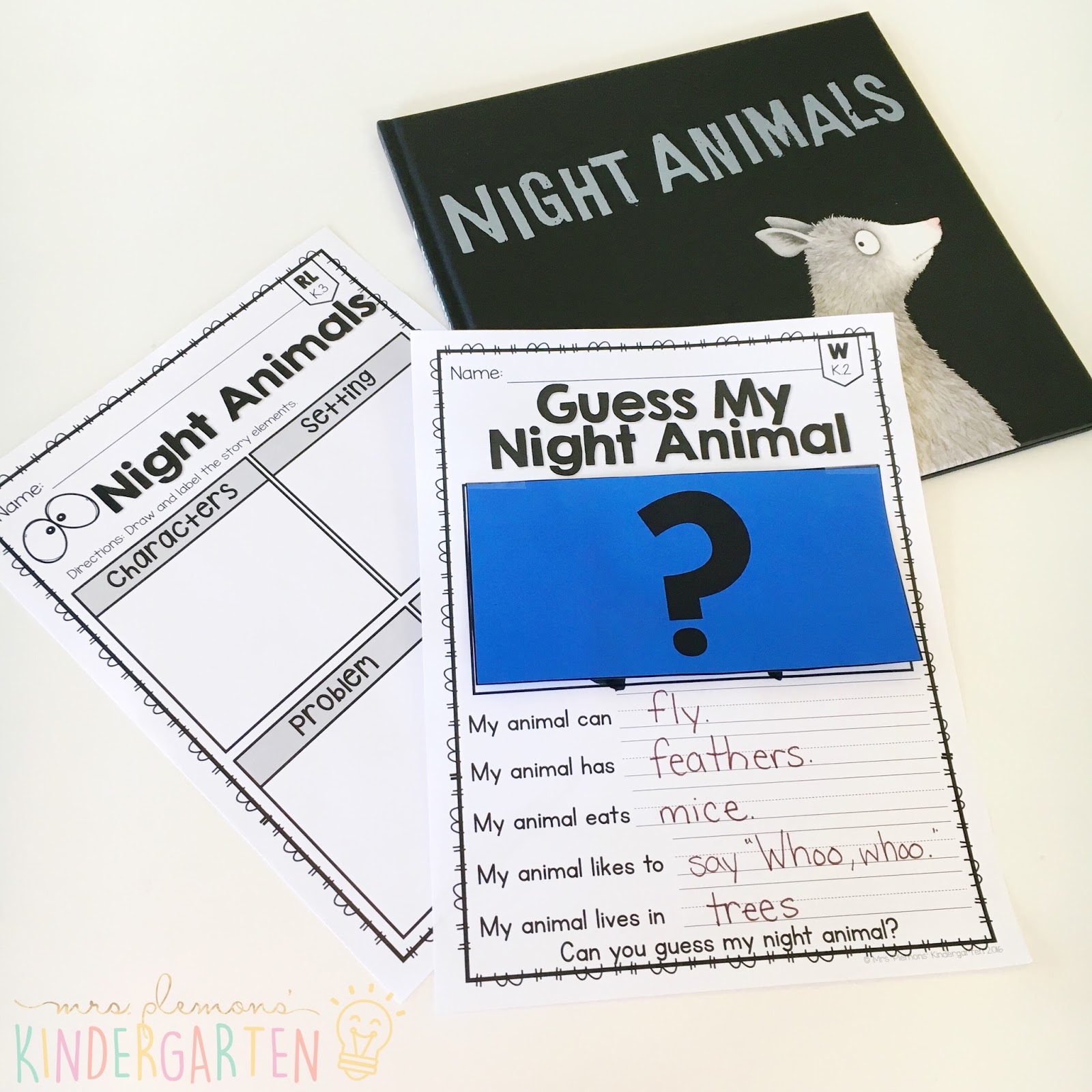 12 Nocturnal Animal Books For Kids With Teaching Ideas Mrs