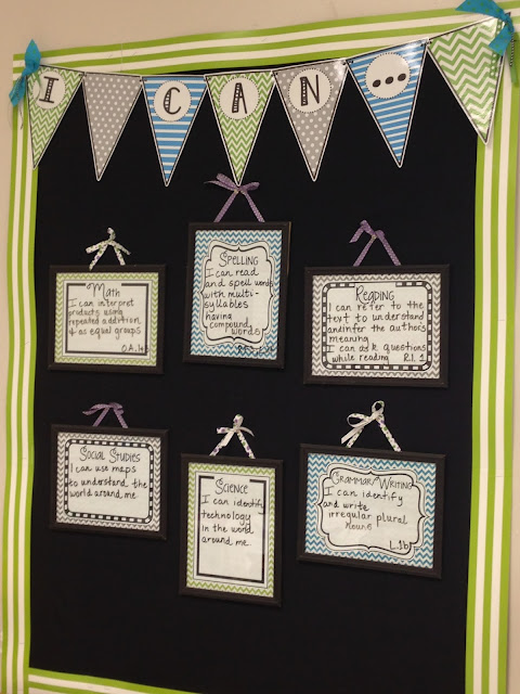 I love the theme of this CLASSROOM DECOR!  This DIY project was easy to put together.  Perfect for any Elementary classroom on any size bulletin board, too!