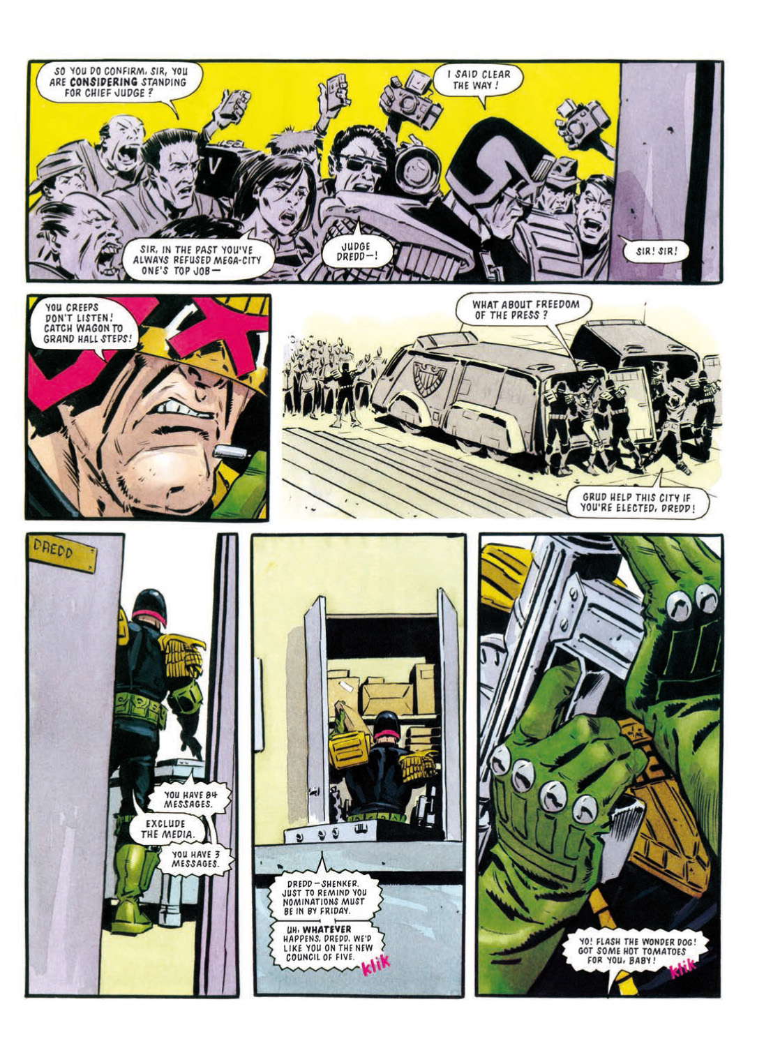 Read online Judge Dredd: The Complete Case Files comic -  Issue # TPB 22 - 8