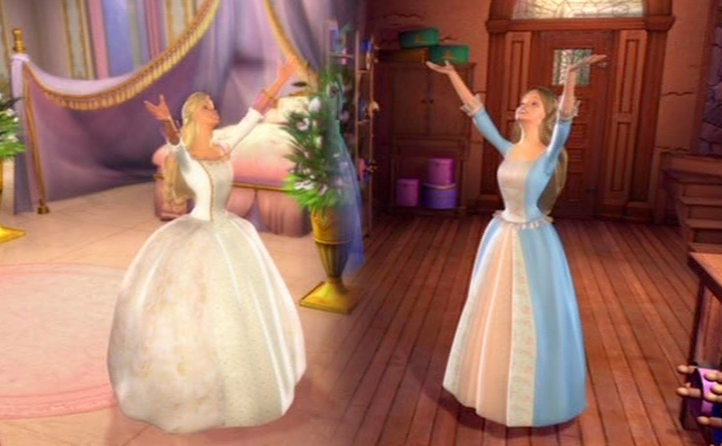 New Kids Cartoons: Barbie Princess and the Pauper HD Song Clips