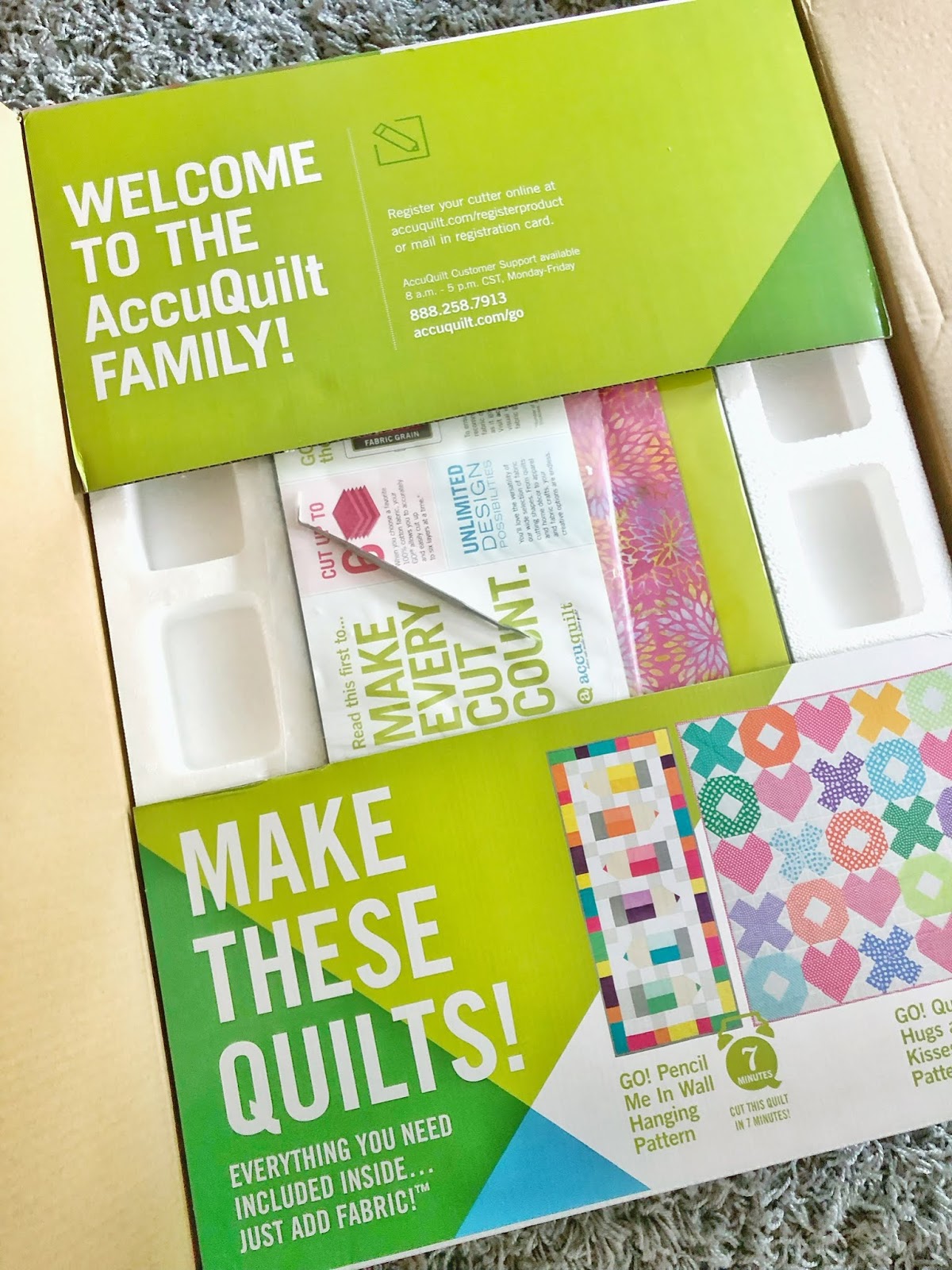 AccuQuilt  Ready. Set. GO! Ultimate Fabric Cutting System