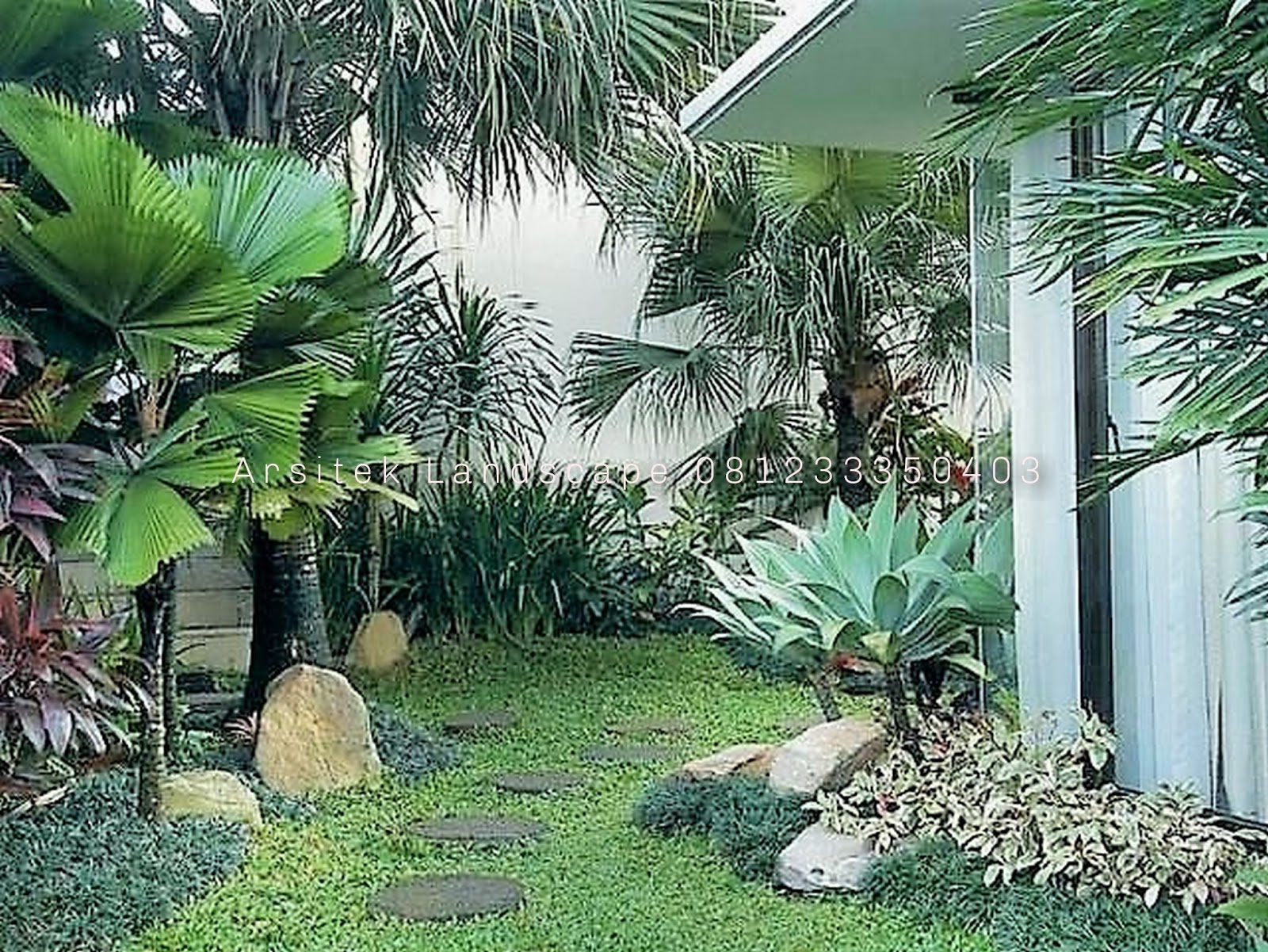 Taman Tropis - Jasa Pembuatan Taman
