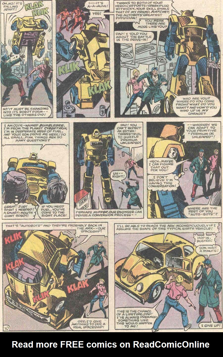 Read online The Transformers (1984) comic -  Issue #2 - 11