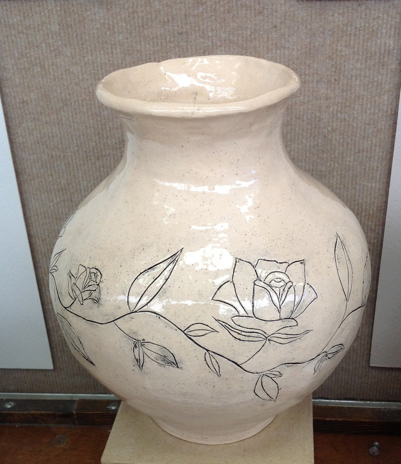 Margaret Ramberg, Artist, and Art Teacher. Introduction to Ceramics Coil building Projects