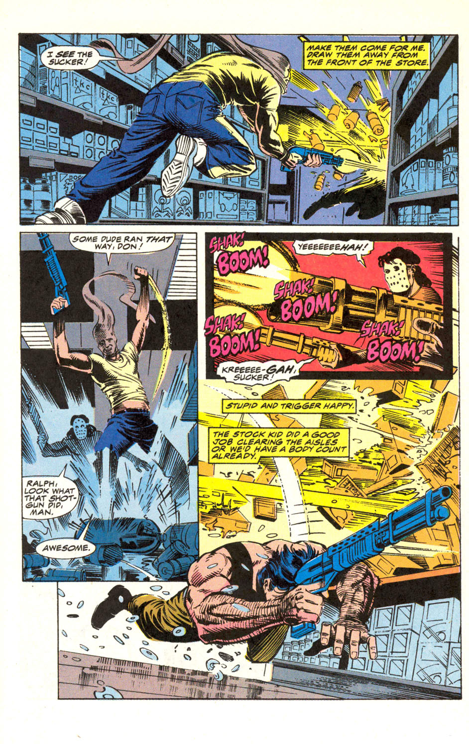 Read online The Punisher (1987) comic -  Issue #63 - The Big Check-Out - 13