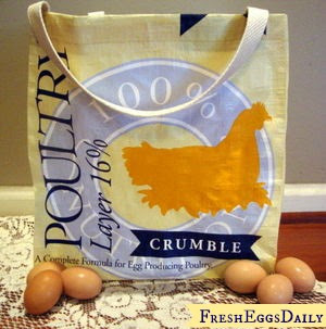 DIY Make your own Feed Bag Market Tote Tutorial
