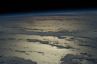 Pacific Ocean seen from the International Space Station