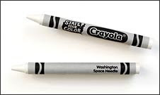 Mom and Me Scrapbooking: White Crayon?