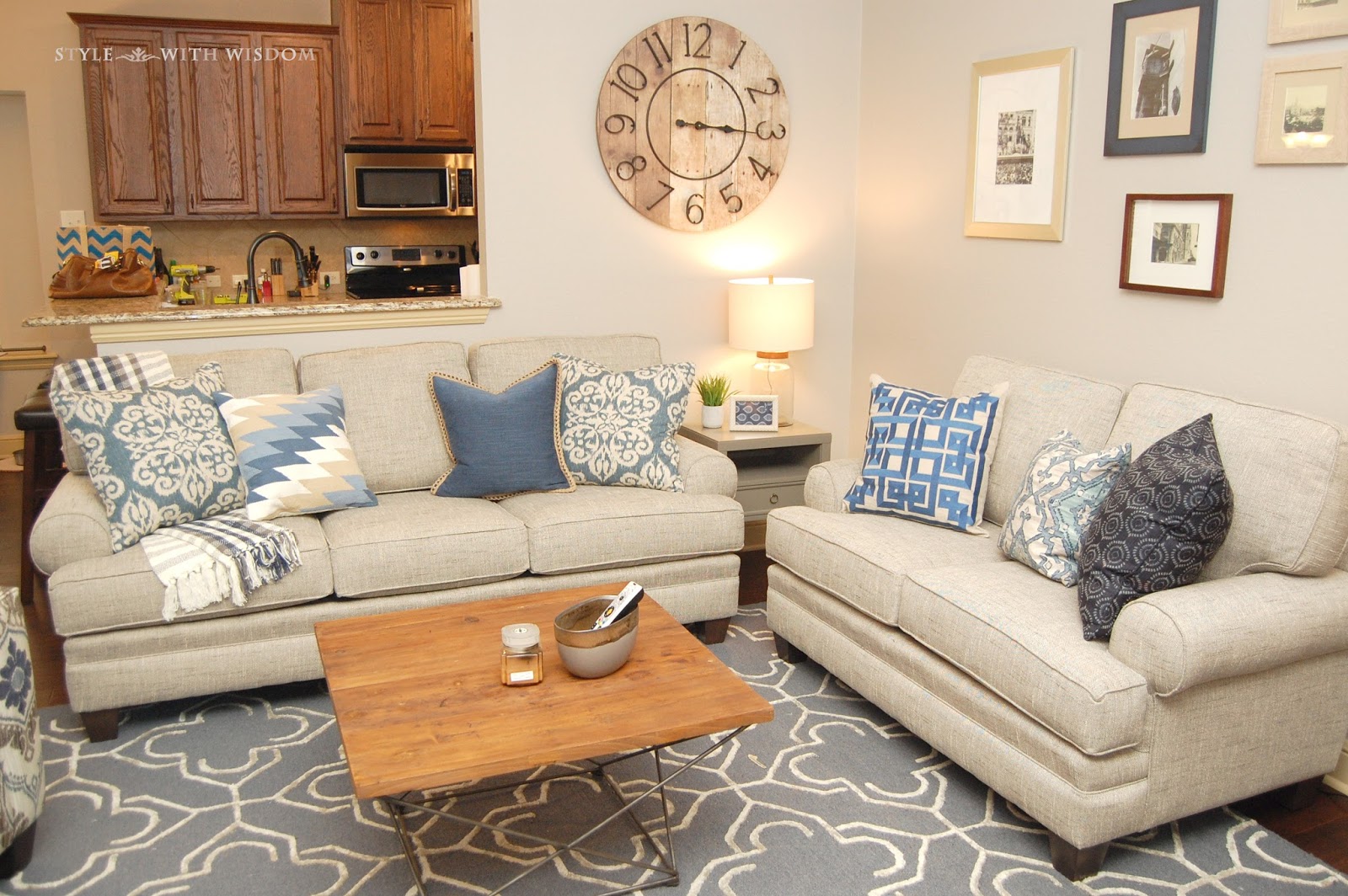 Style with Wisdom A New Home Gets Some Finishing Touches!