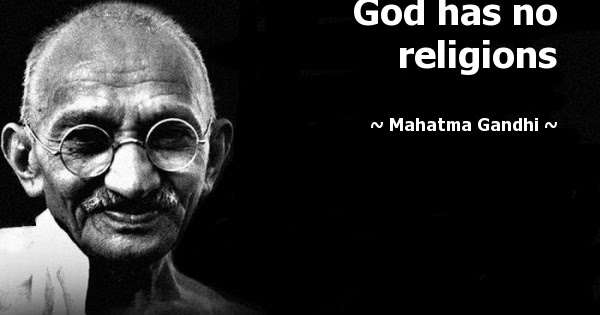 Mahatma Gandhi Quotes On Religion And Spirituality ~ WiserQuote
