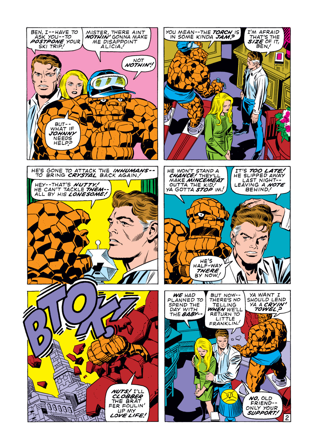 Read online Fantastic Four (1961) comic -  Issue #99 - 3