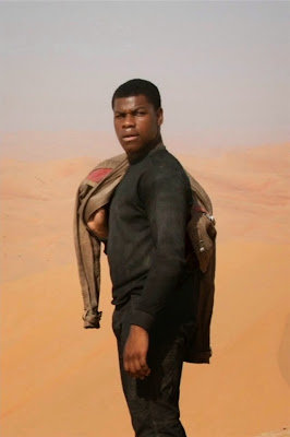 John Boyega in Star Wars Episode VII: The Force Awakens