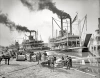 尚未隔离：维克斯堡的汽船，MS，1906