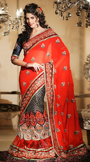 Slim Fit Lehnga Saree