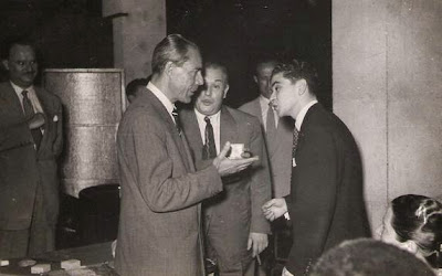 Entrega de medalla a Joaquim Durâo en 1951