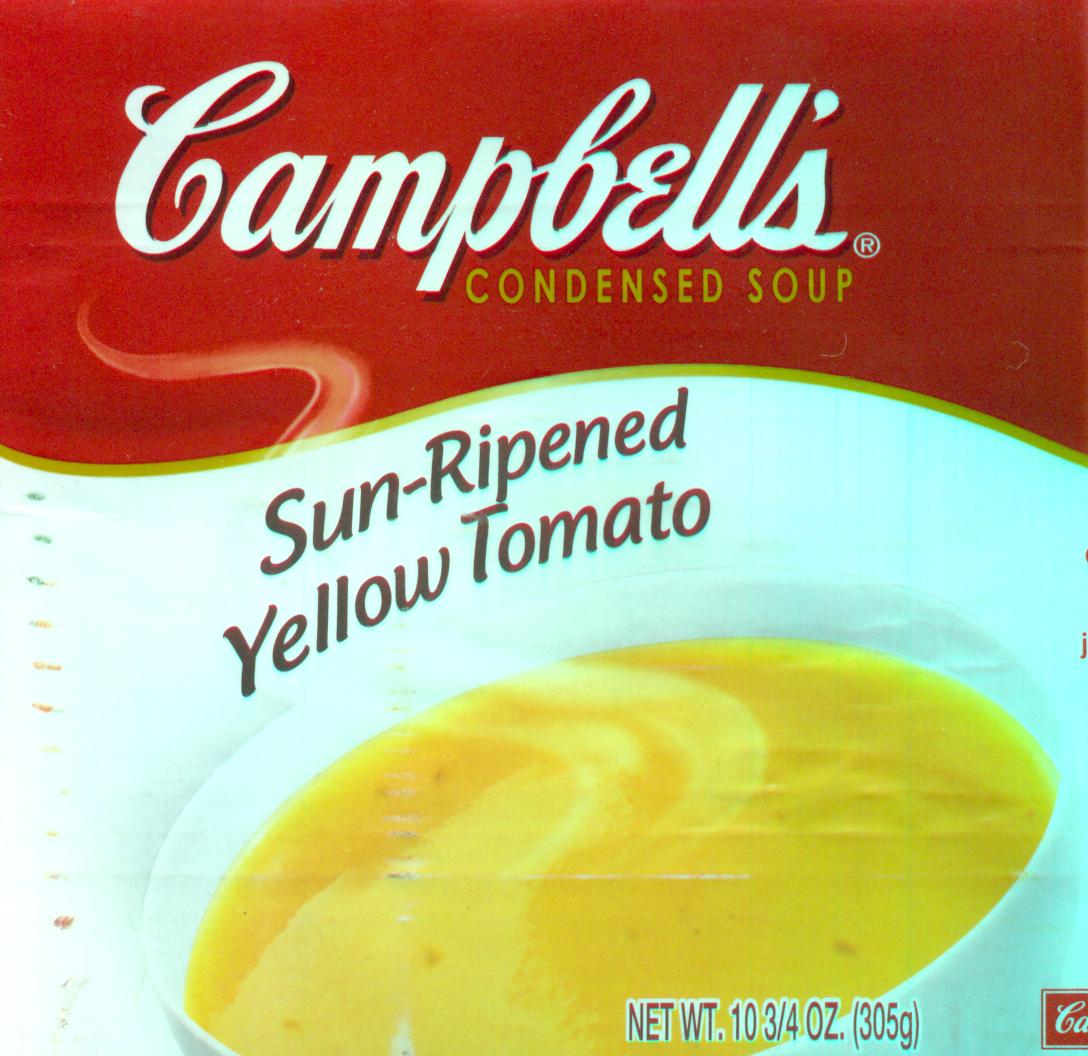 gold country girls Then And Now 93 Campbell's Tomato Soup