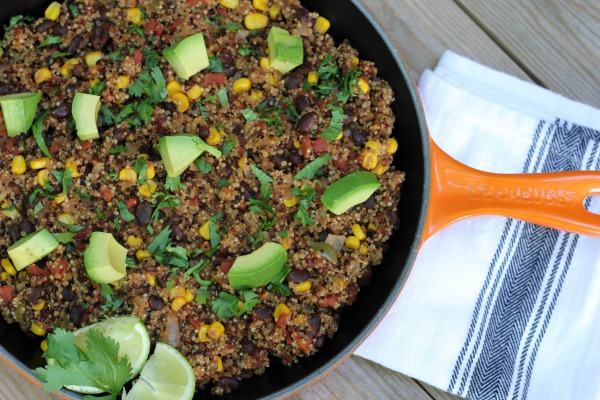 Healthy One Pot Quinoa Taco Casserole