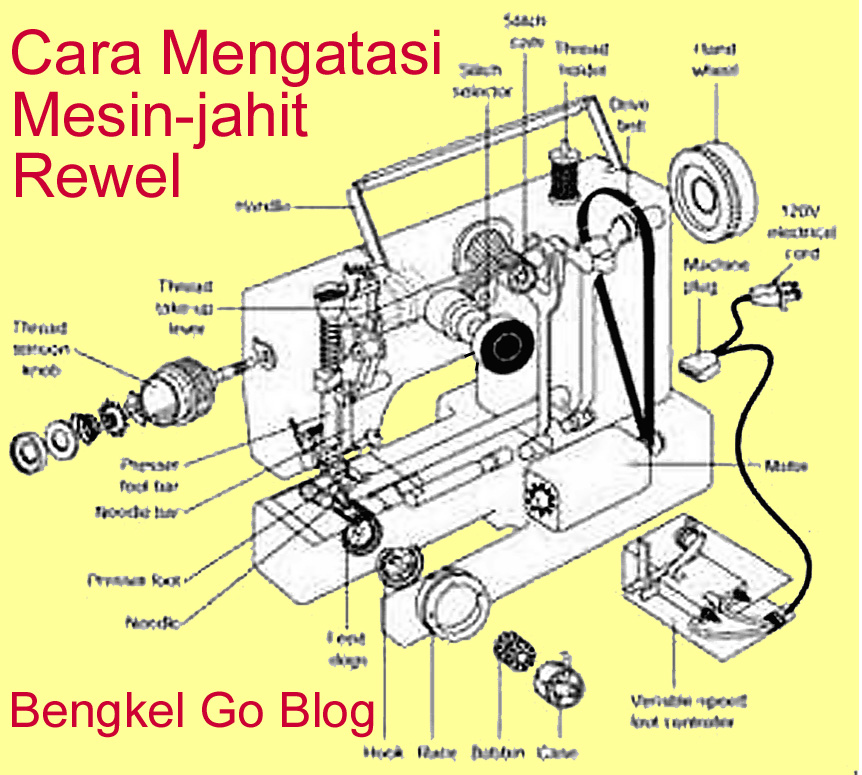 Terbaru 11+ Cara Memperbaiki Rumah Sekoci Mesin Jahit