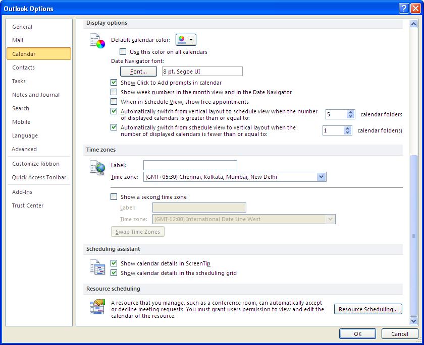 Problems KEY How To Change Date And Time In Outlook