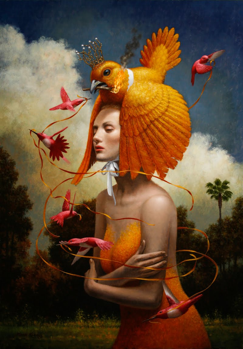 Surrealist Paintings by Steven Kenny.