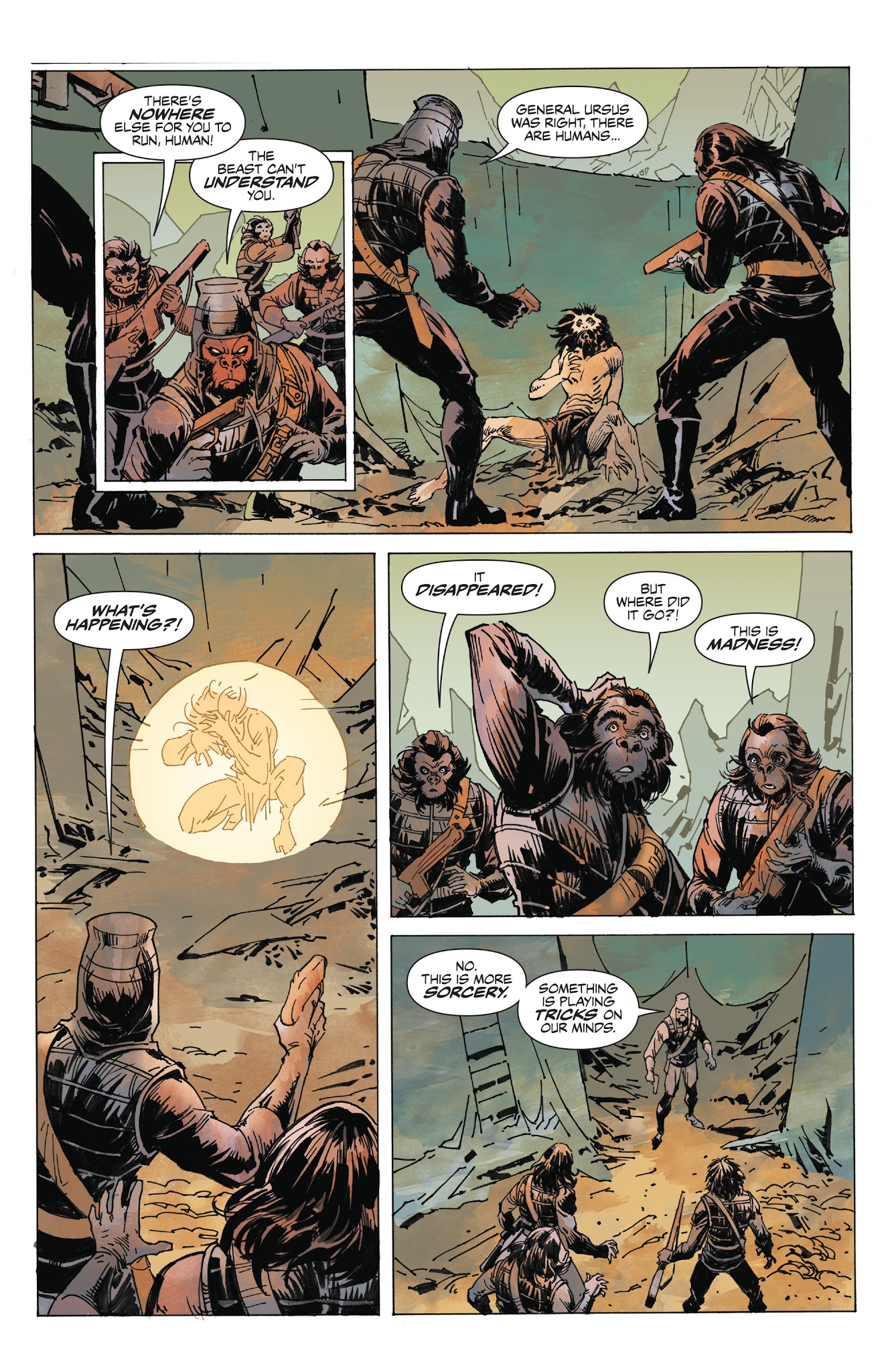 Read online Planet of the Apes: Ursus comic -  Issue #4 - 10