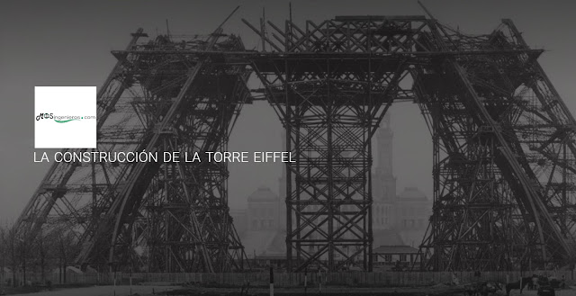 fases de construcción de la Torre Eiffel