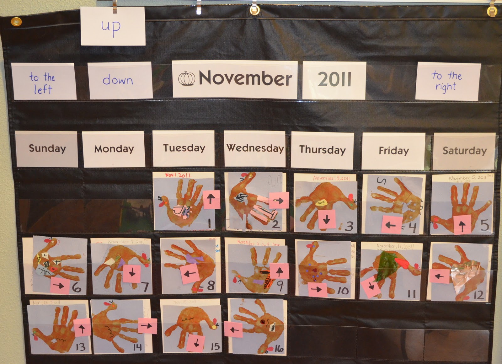 love2learn2day Turkey Calendar