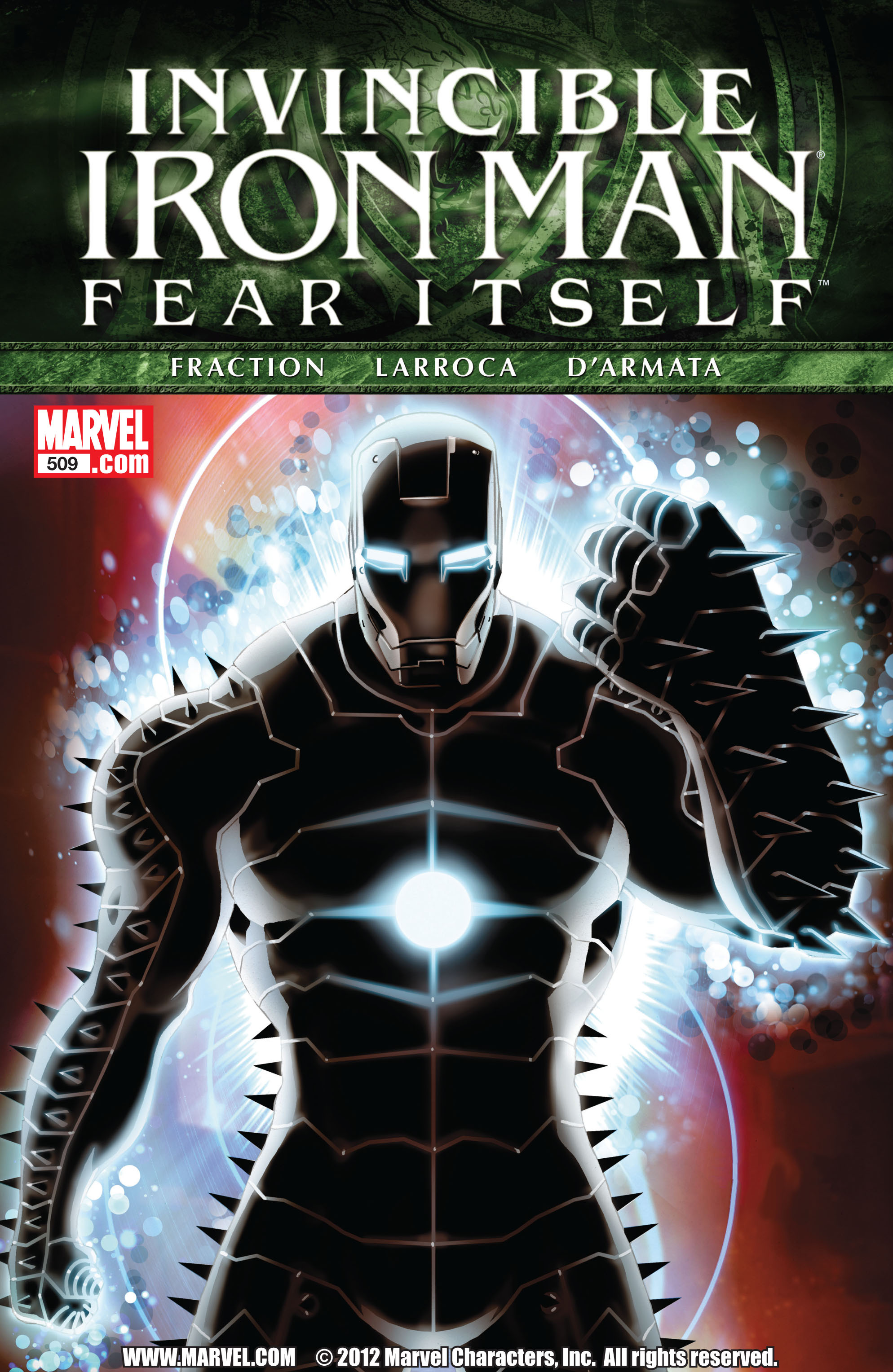 Read online Invincible Iron Man (2008) comic -  Issue #509 - 1