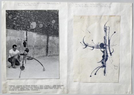 JEAN TINGUELY SKETCHES