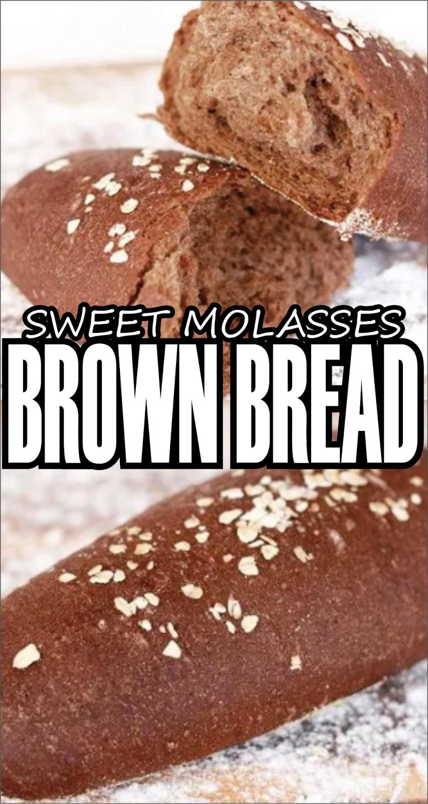 SWEET MOLASSES BROWN BREAD - Easy Kraft Recipes - angrygeorgian