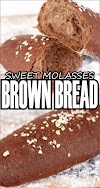 SWEET MOLASSES BROWN BREAD - Easy Kraft Recipes
