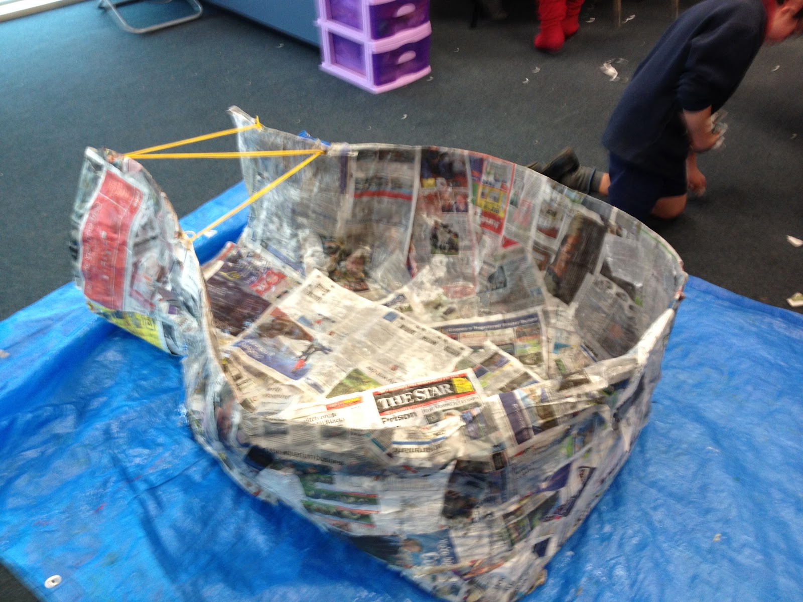 Room8B4 Rolly Paper Mache Igloo