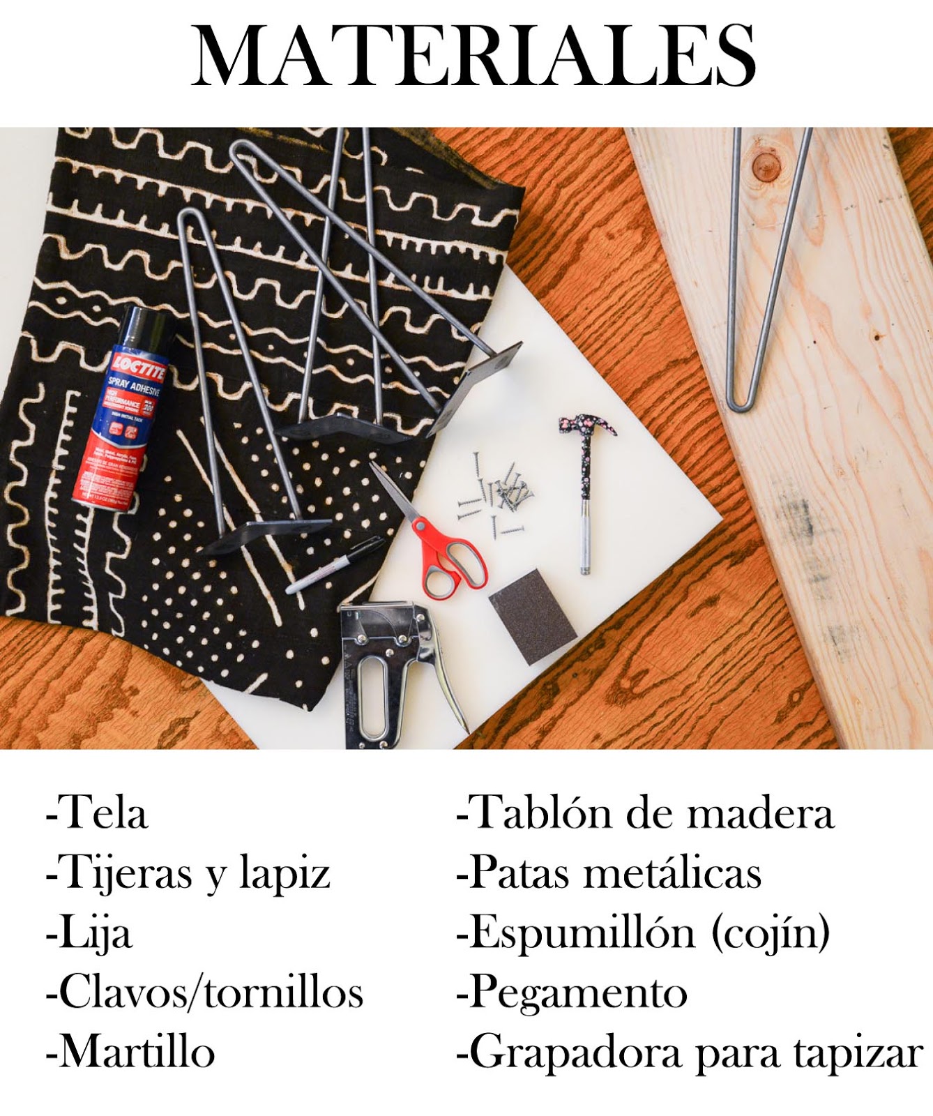 DIY: banco bohemio | Decoración Patri-Blanco