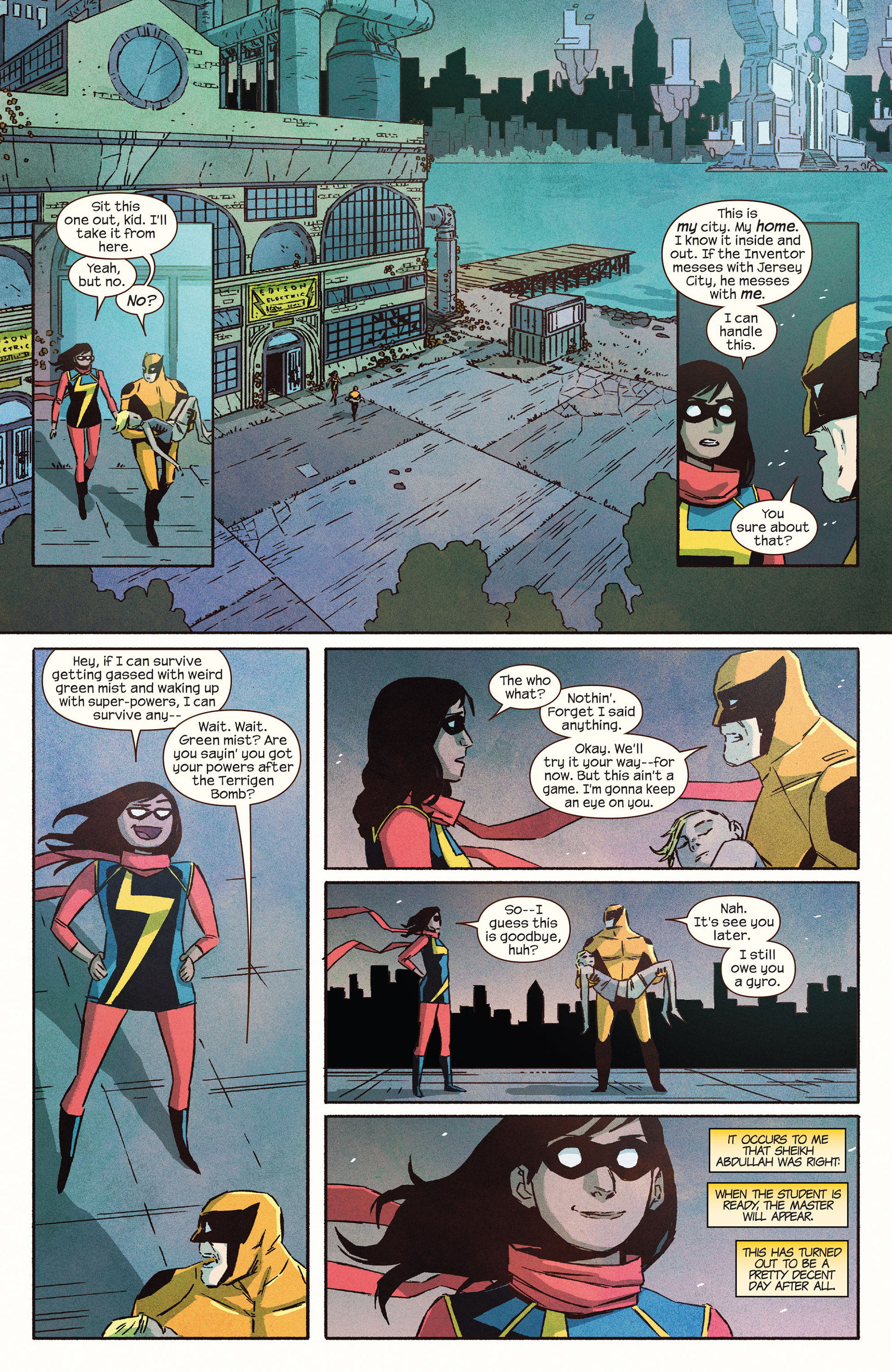 Read online Ms. Marvel (2014) comic -  Issue #7 - 19