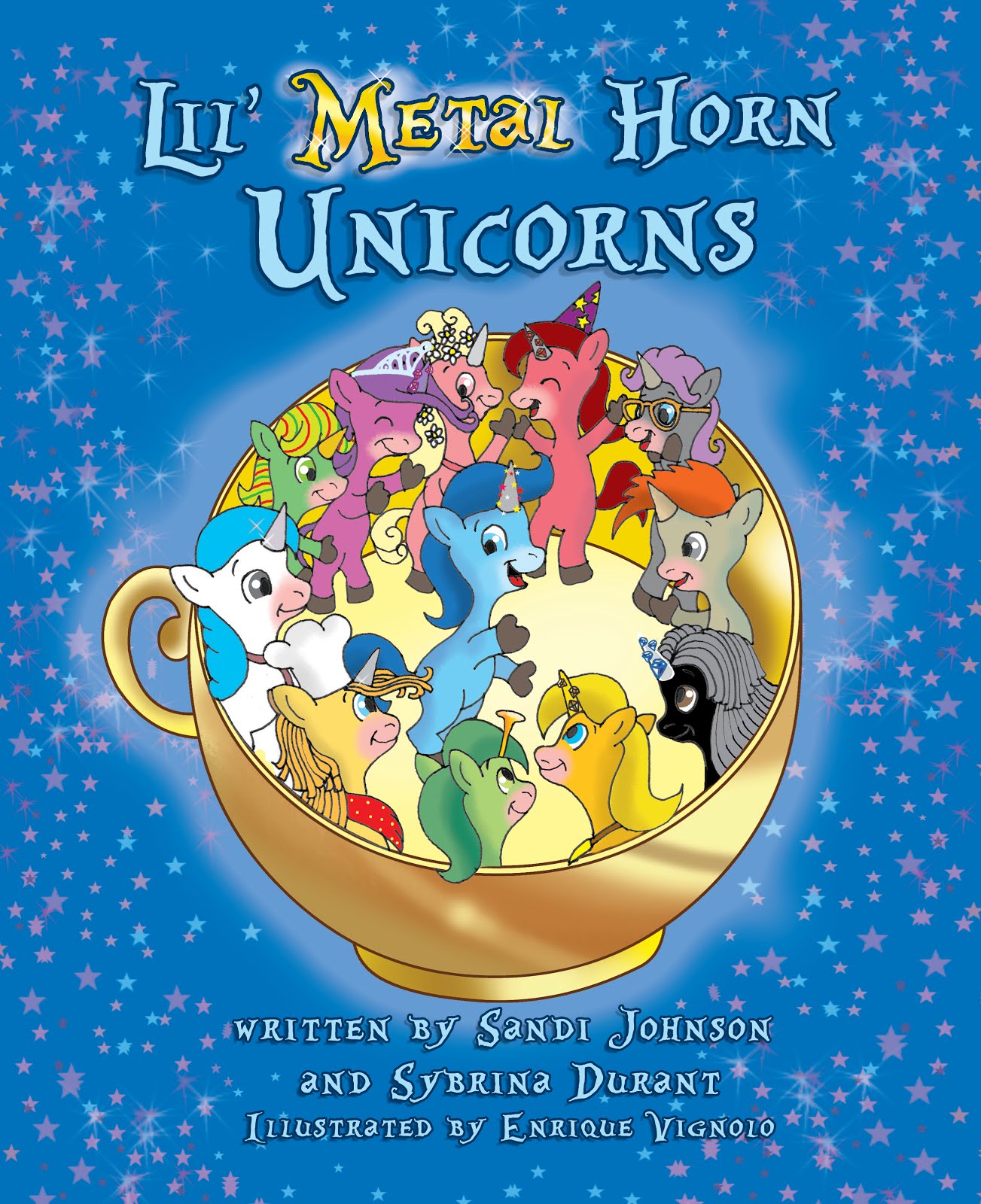 Lil' Metal Horn Unicorns