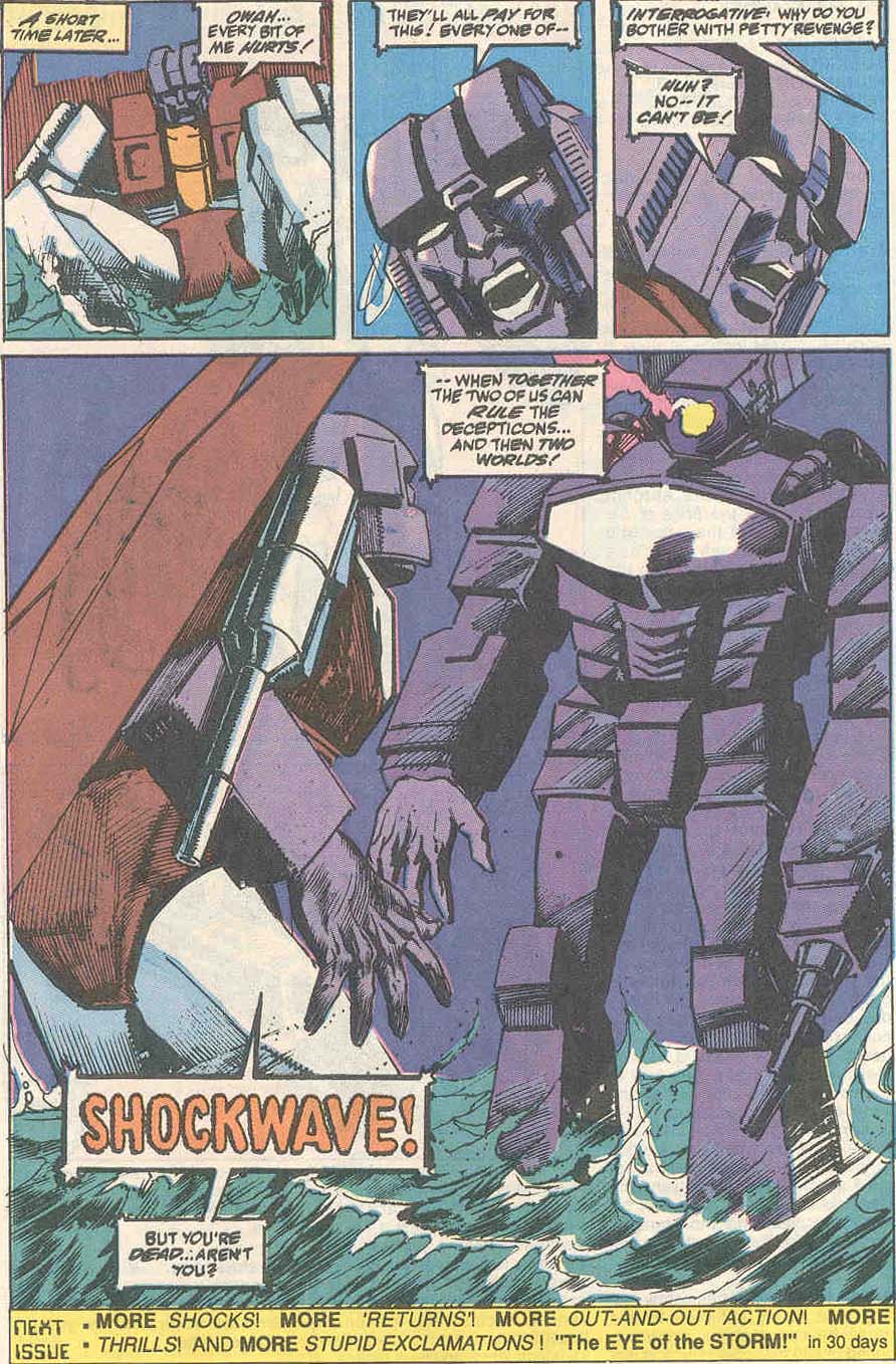 The Transformers (1984) issue 68 - Page 22