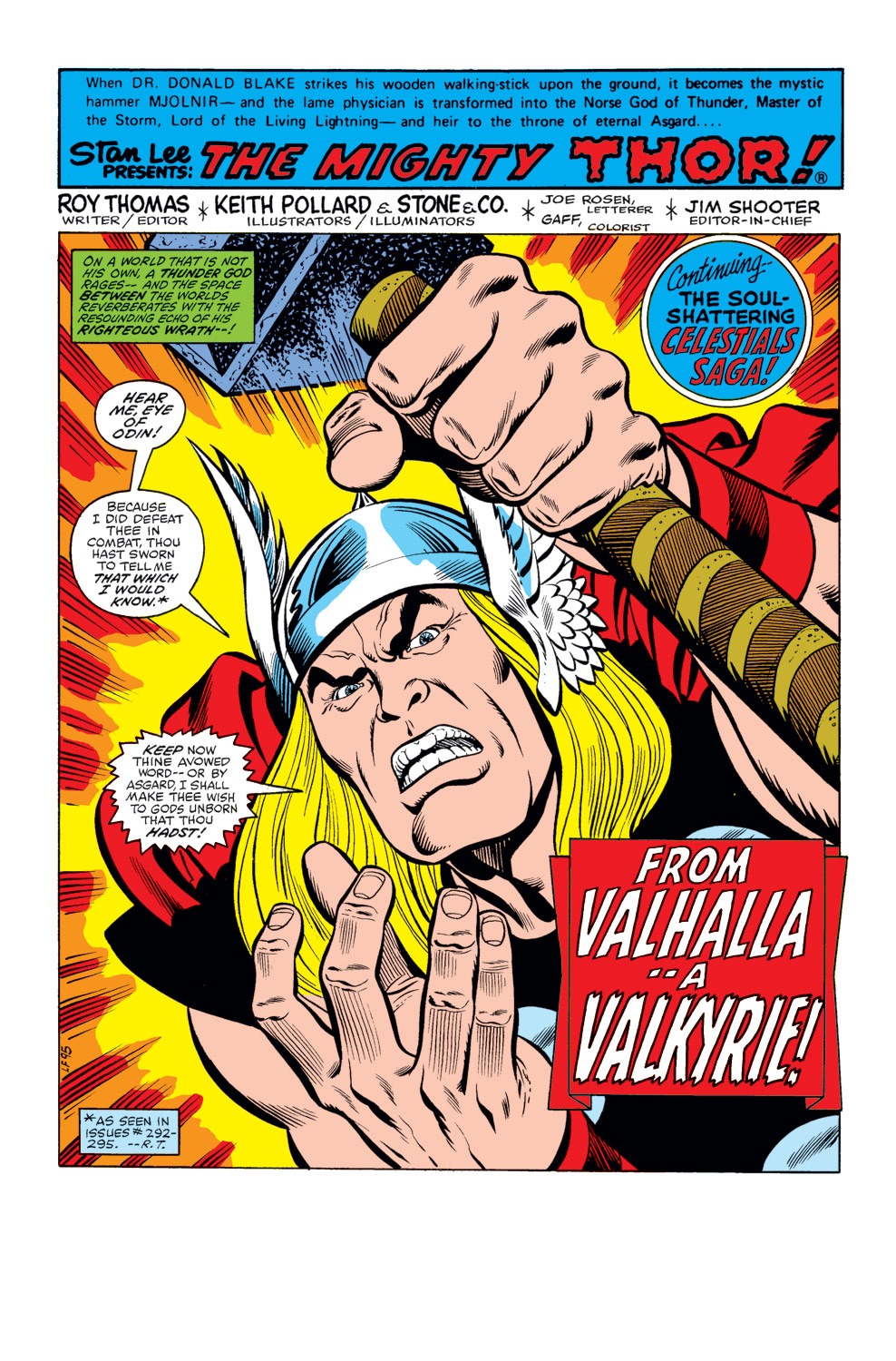 Read online Thor (1966) comic -  Issue #296 - 2