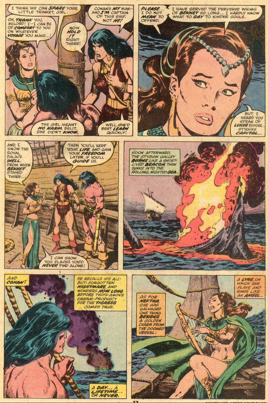 Read online Conan the Barbarian (1970) comic -  Issue #74 - 11