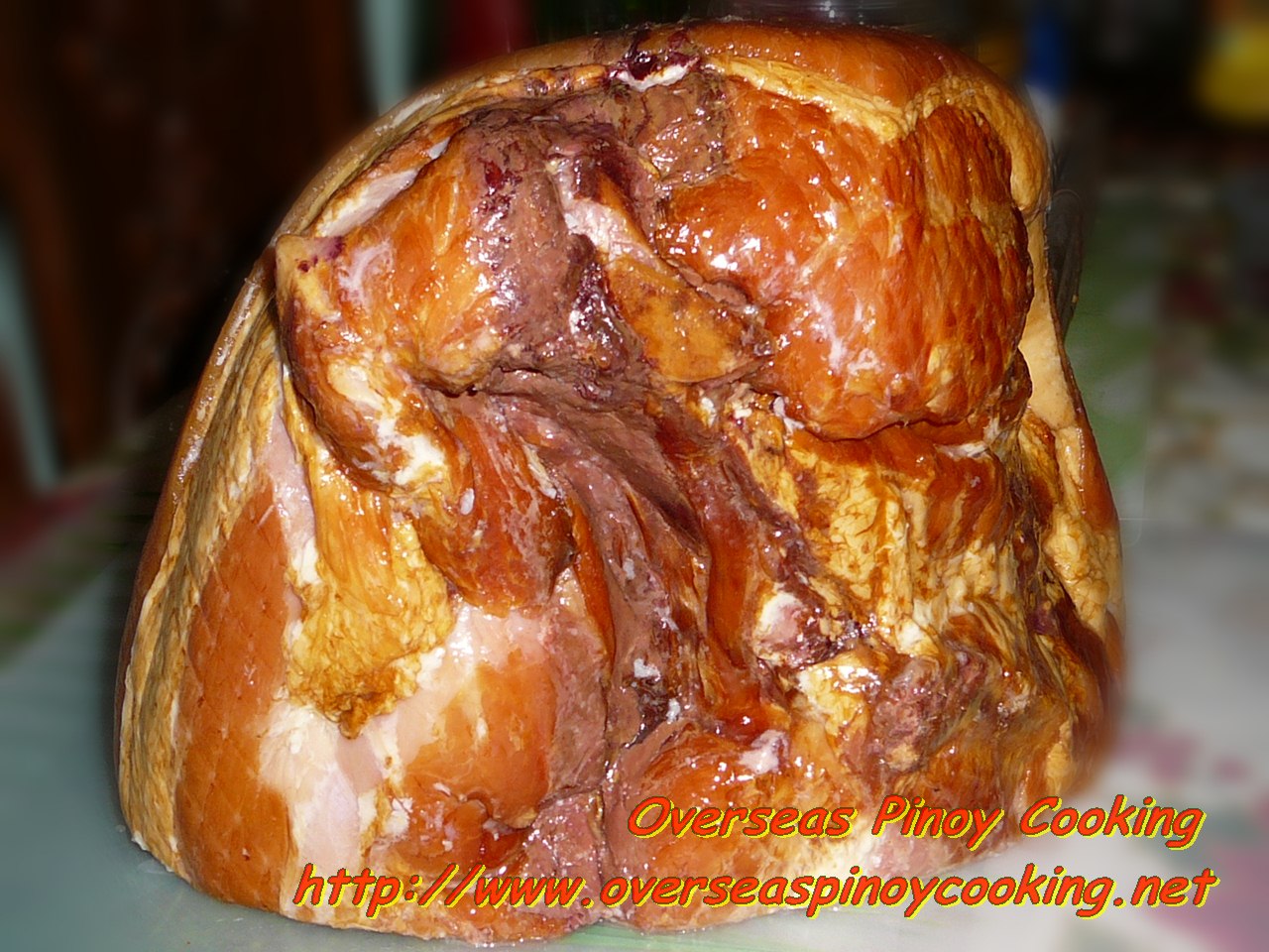 Christmas ham filipino style recipe