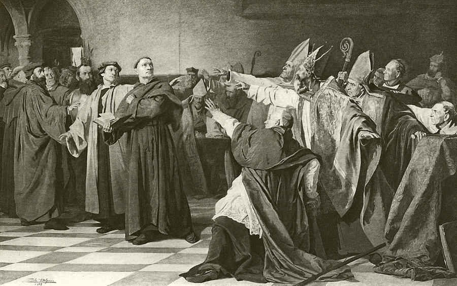 Delperee S Luther At The Diet Of Worms