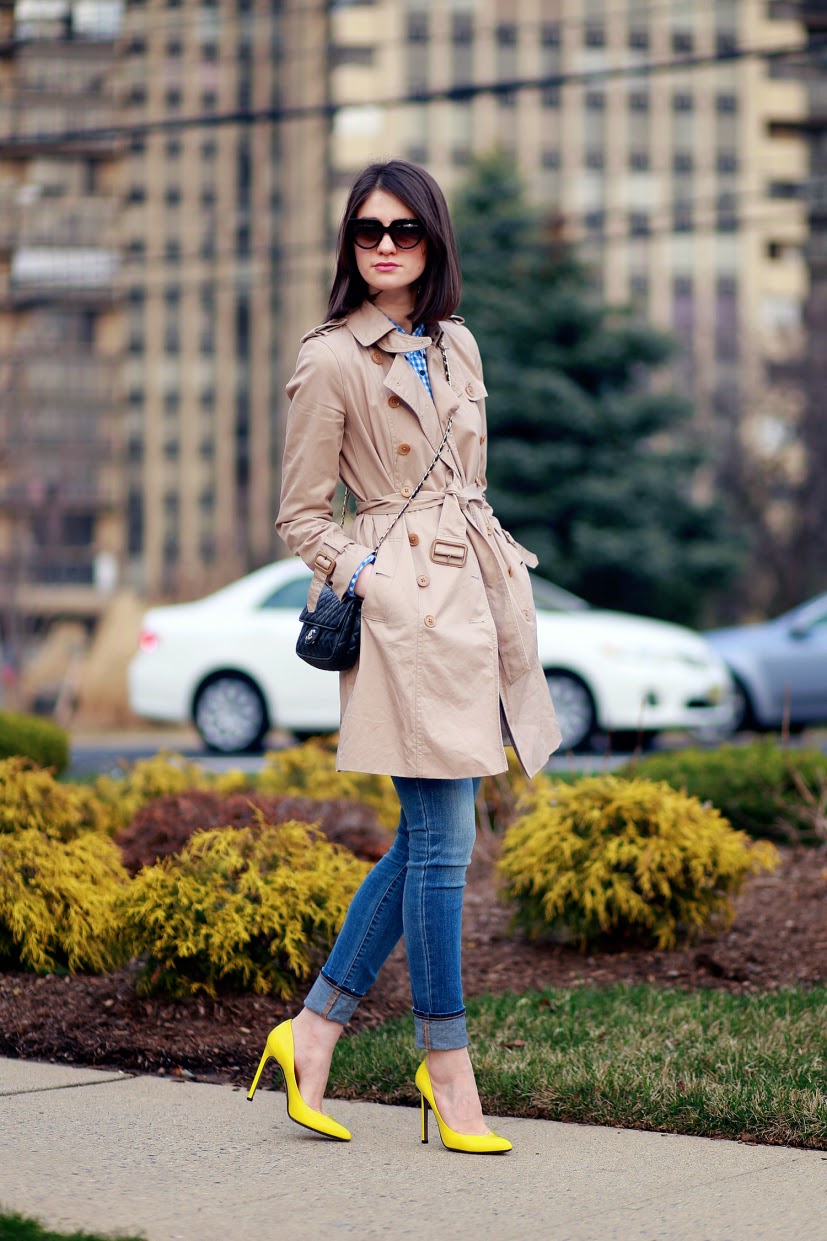 How to Style Yellow Heels? GirlBelieve