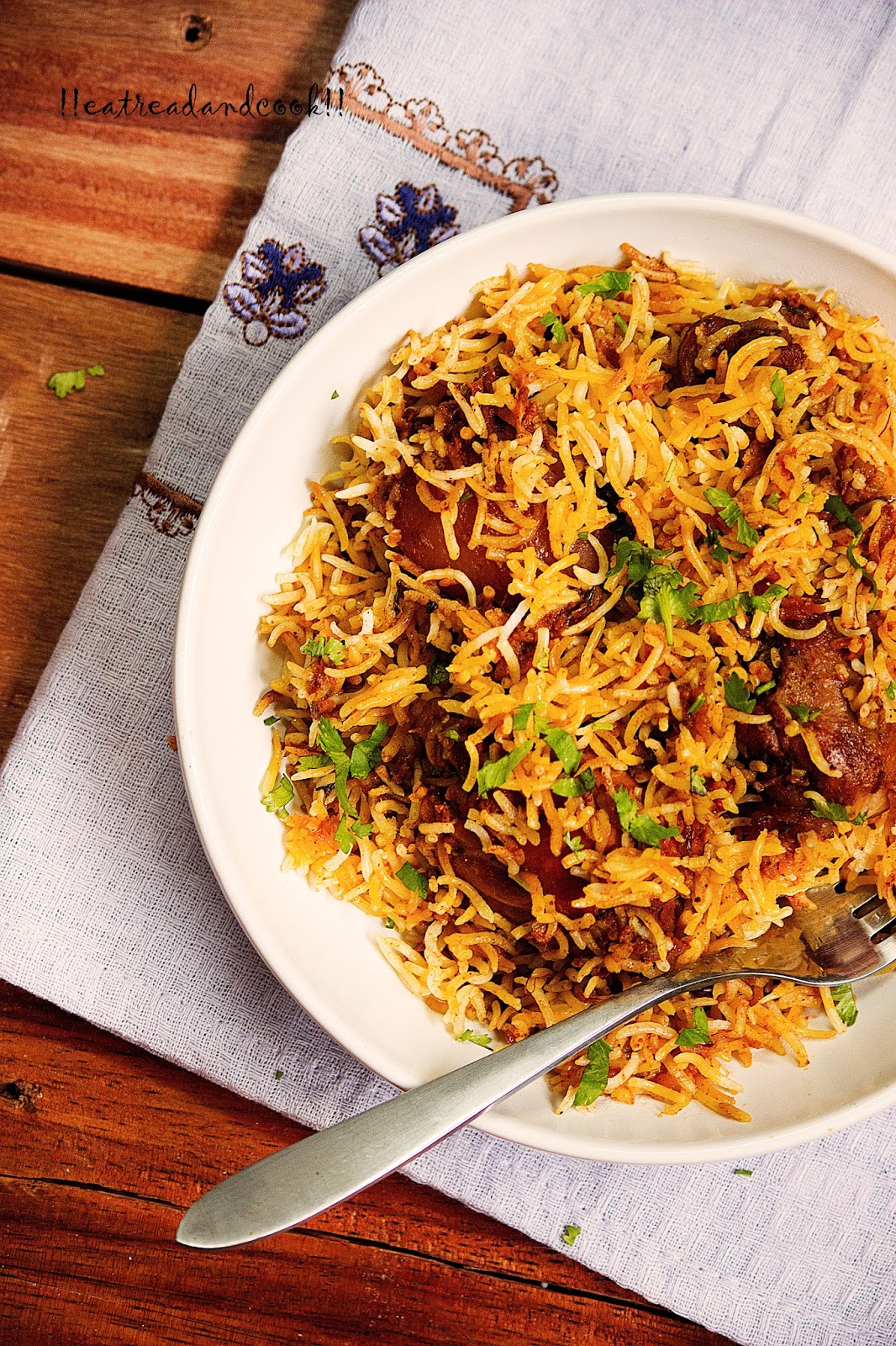 Traditional Muslim Biryani